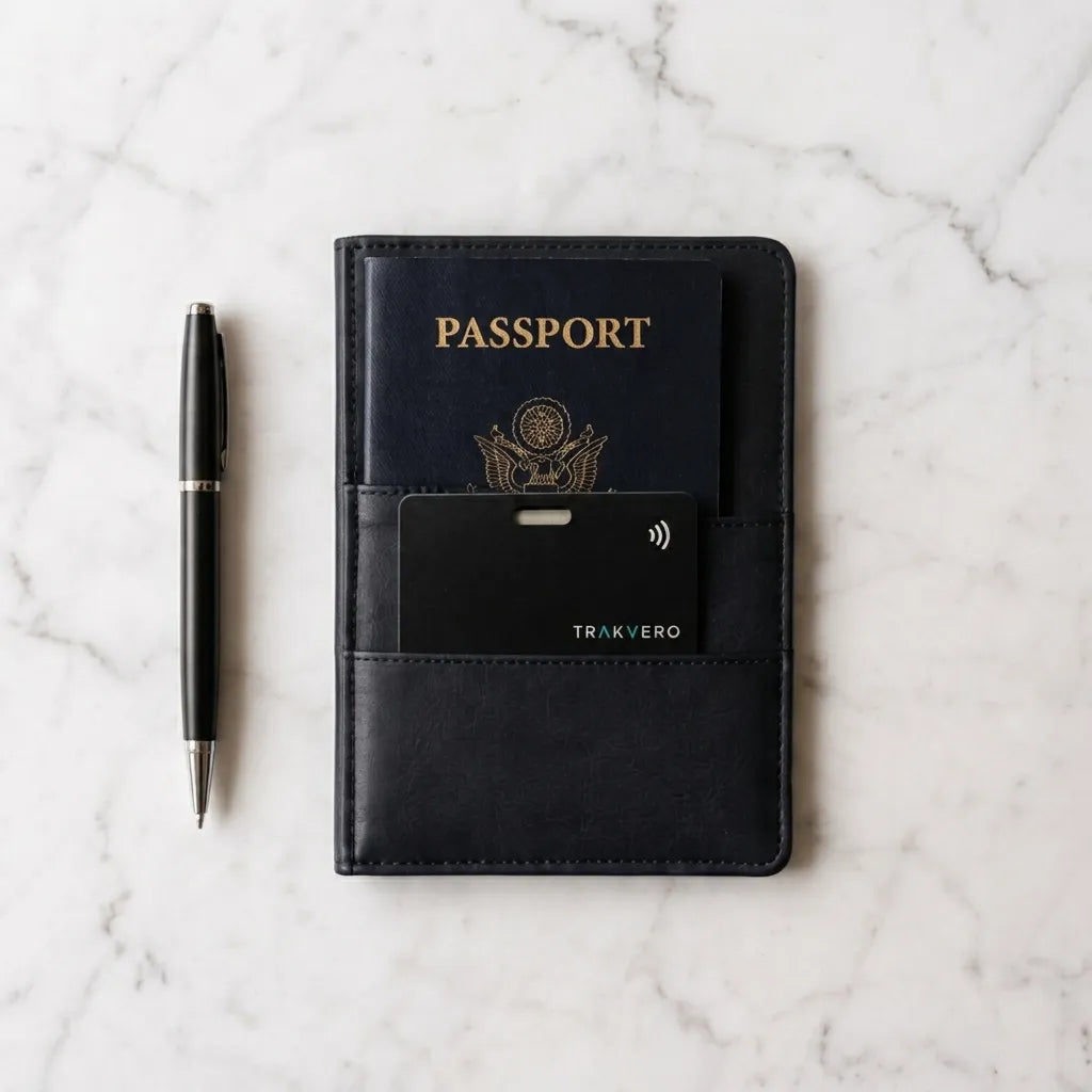TRAKVERO Smart Tracker Card